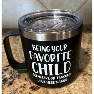 Funny Birthday Fathers Day Mothers Day Gift Coffee Mug Stainless‎ Steel